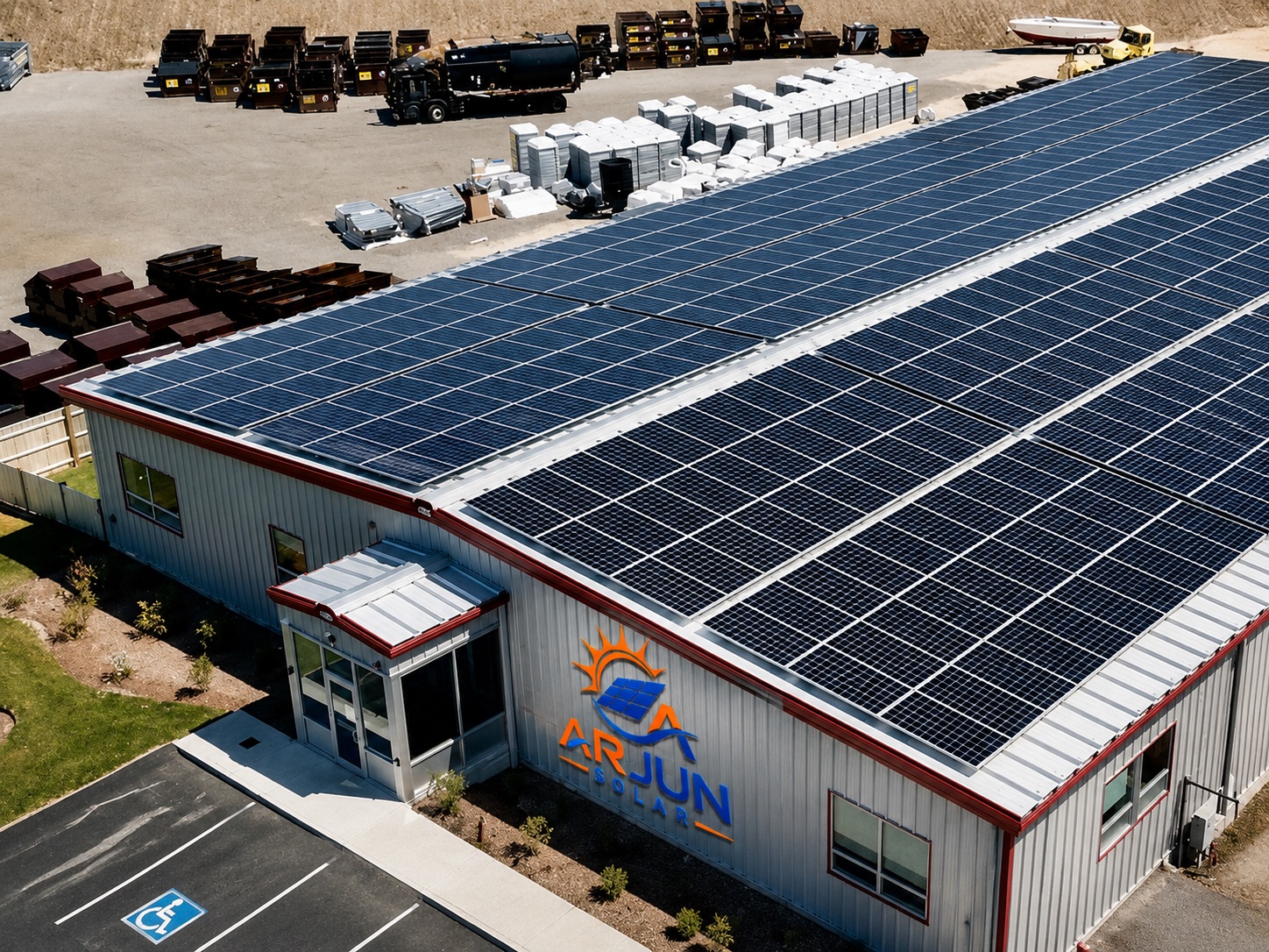 Industrial Solar Plant