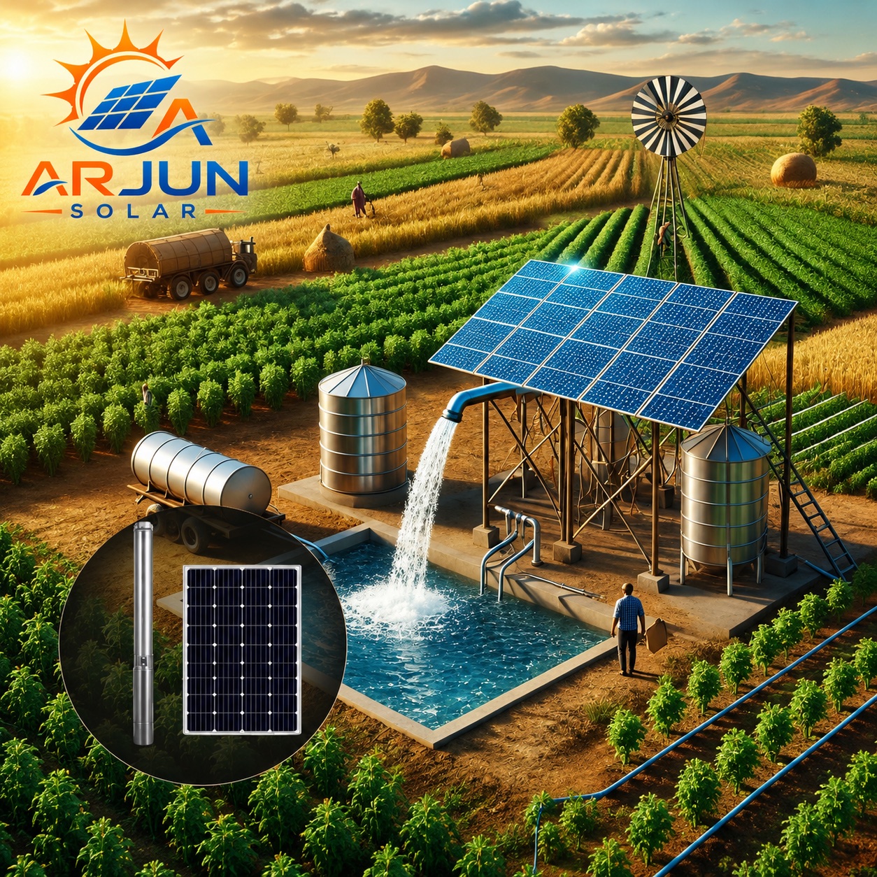 Solar Water Pumping System
